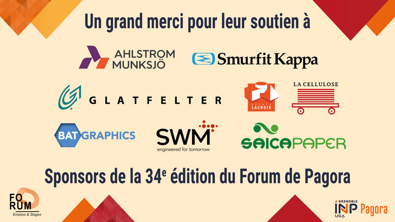 Sponsors - FORUM Jobs & Internships, Grenoble INP-Pagora, UGA - 25 novembre 2021