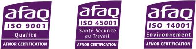 AFAQ ISO 9001, 45001, 14001